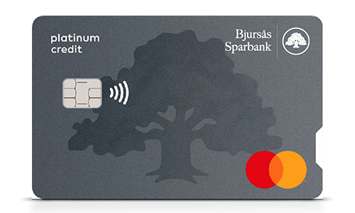 Betal- och kreditkort Mastercard Platinum